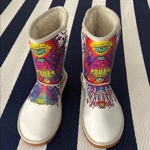 Colorful Psychedelic Boots Size 8.5